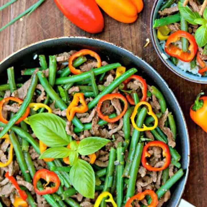 Weekday Asian Beef and Green Beans Stir-Fry