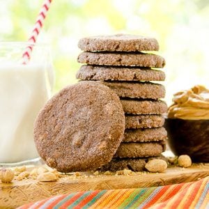 Mexican Chocolate Peanut Butter Cookies #WeekdaySupper