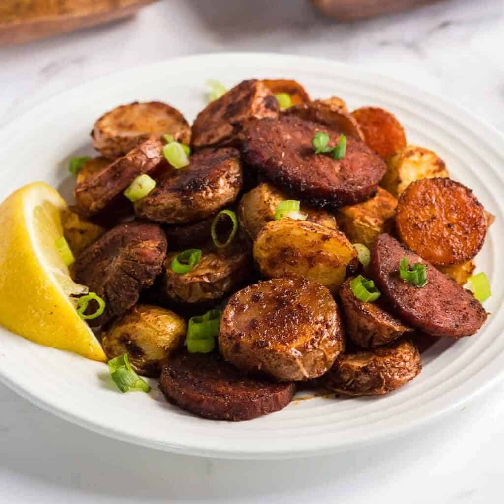 Portuguese Potatoes and Chorizo (Sheet Pan) Sunday Supper Movement