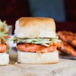 Sunday Supper recipes: Easy Salmon Sliders with Broccoli Slaw #SundaySupper