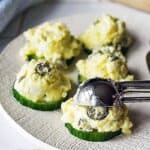 Cucumber Egg Salad Bites