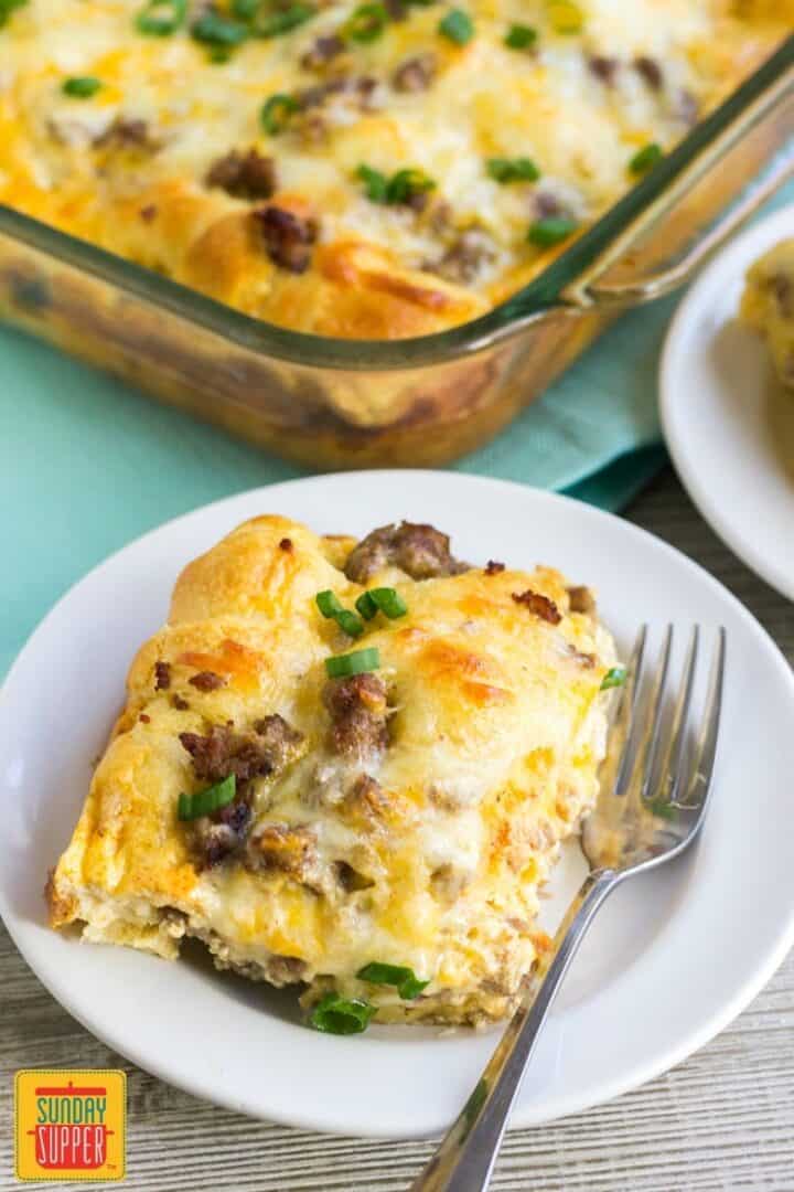 Sausage Breakfast Casserole - Sunday Supper Movement