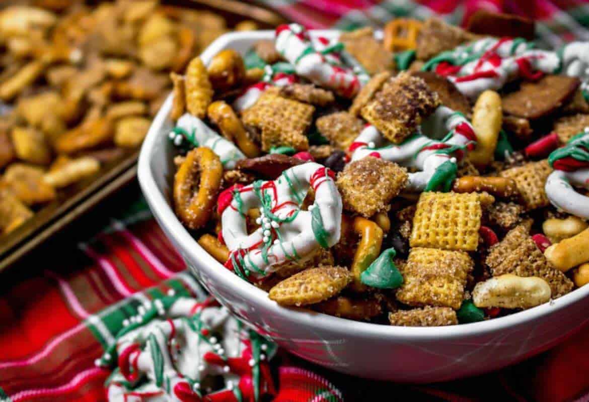 Christmas Chex Mix Recipe In 15 Minutes - Sunday Supper Movement