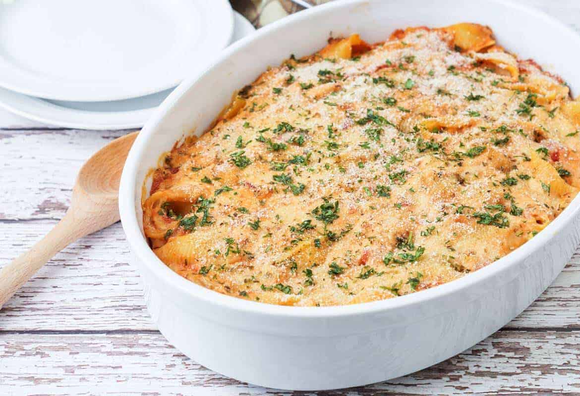 Tomato Casserole (Tomato Pasta Bake) | Sunday Supper Movement