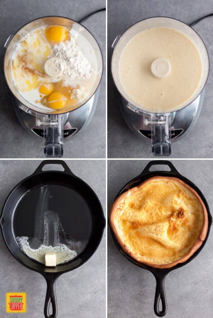 Dutch Baby with Berries & Cream (German Pancakes) - Sunday Supper Movement