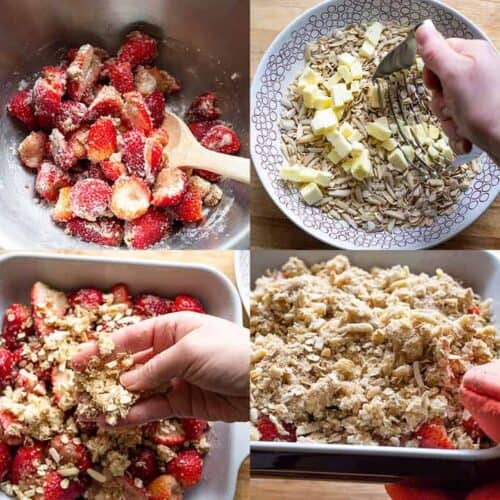 Amazing Strawberry Crisp - Sunday Supper Movement