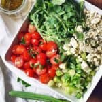 Greek Cauliflower Rice Salad