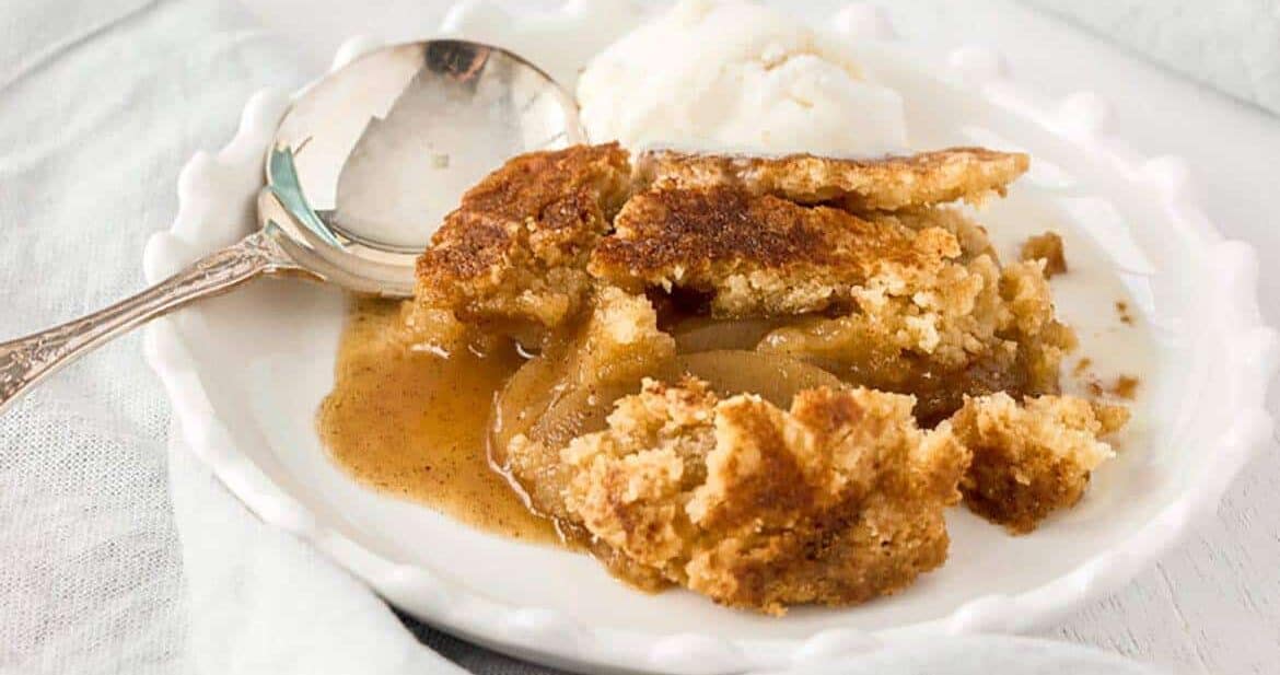 This Apple Dump Cake is a seriously easy dessert and totally comforting. Perfect for fall, this recipe will show you how to make Apple Dump Cake with minimal effort.