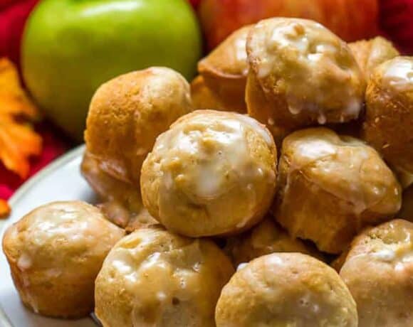 Apple Fritter Apple Cinnamon Muffins by Flavor Mosaic