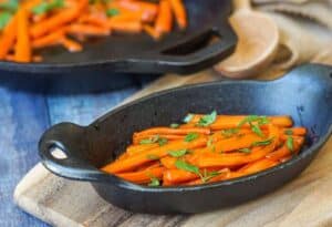 Brown Sugar Glazed Carrots #SundaySupper