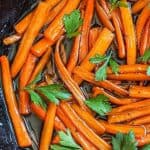 Save Brown Sugar Glazed Carrots on Pinterest for later!