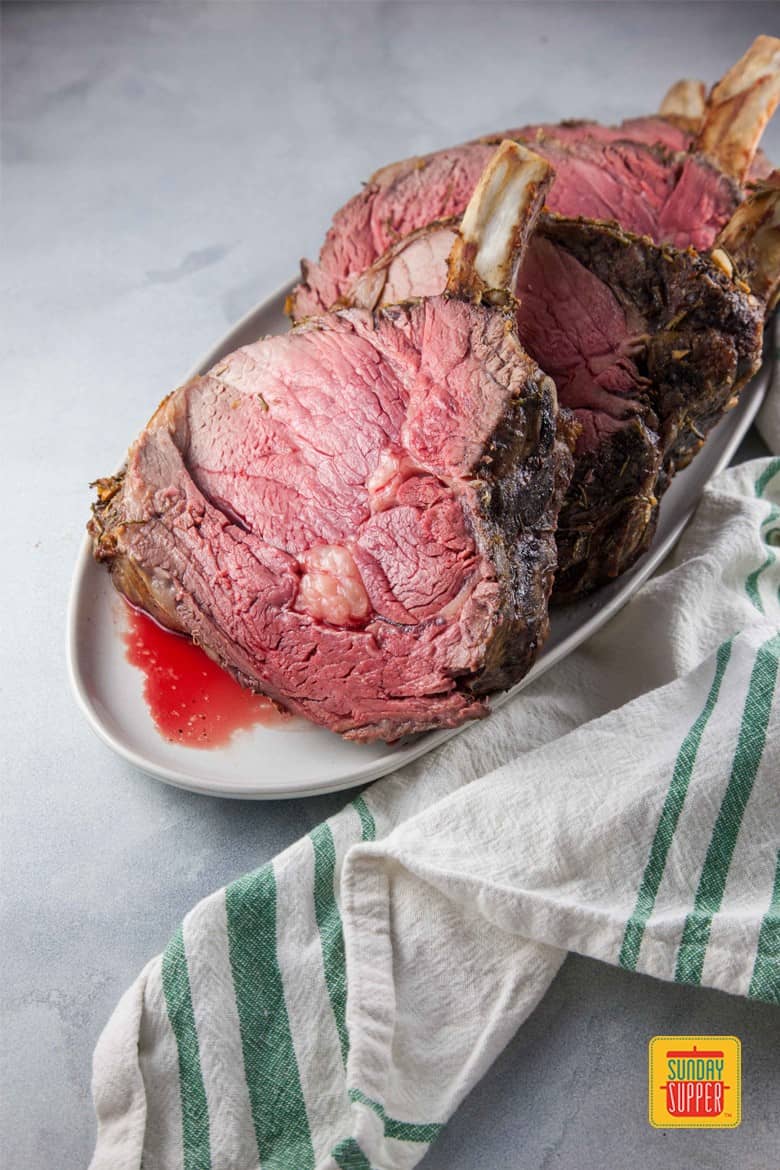 Easy Standing Rib Roast Recipe