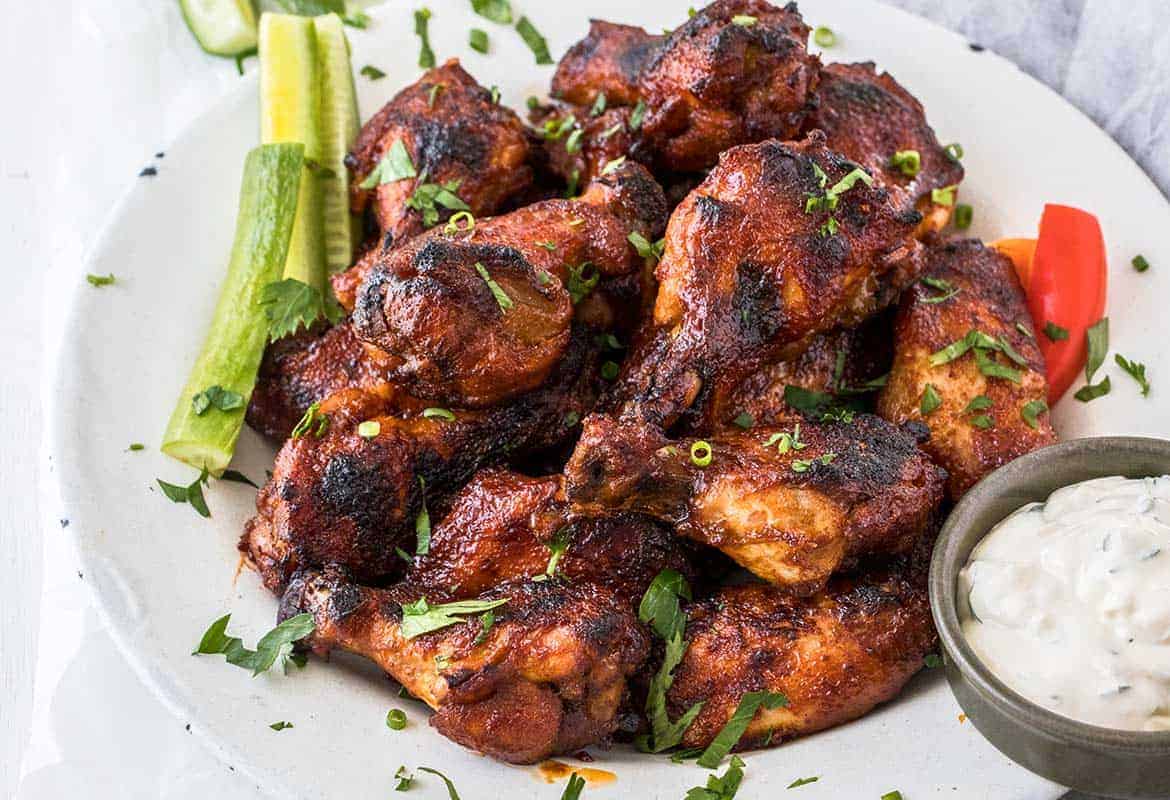 Sweet n Tangy BBQ Wings | Ready Set Eat