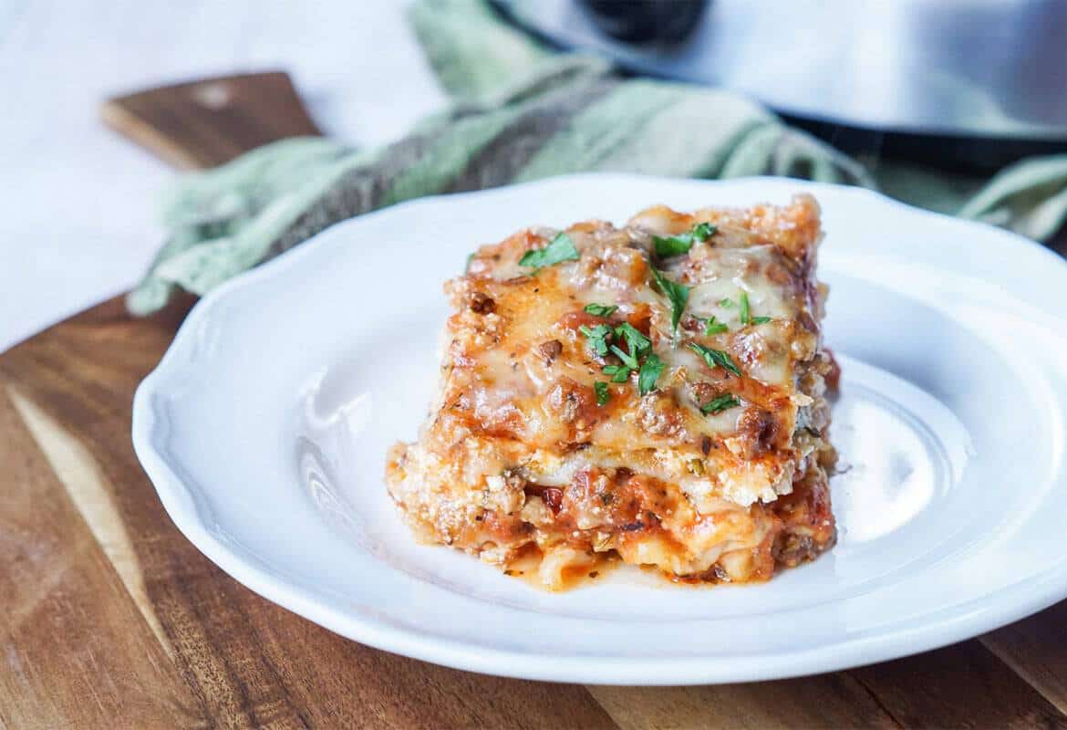 Slow Cooker Lasagna (Crockpot Lasagna) Sunday Supper Movement