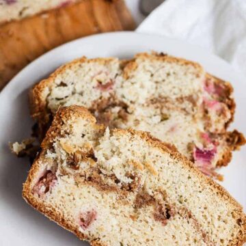 Rhubarb Bread #SundaySupper