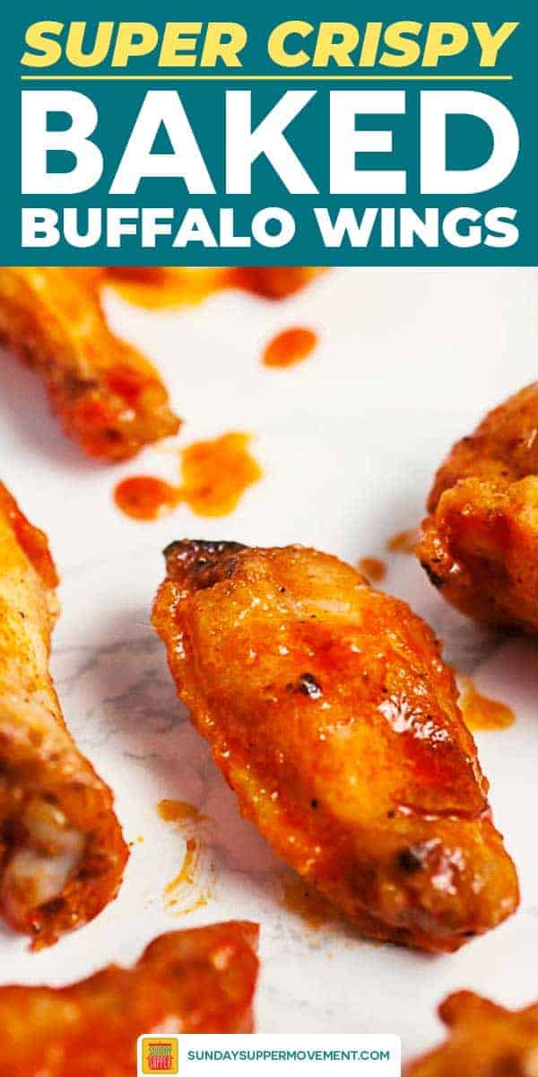 Homemade Baked Buffalo Wings Recipe | Sunday Supper Movement