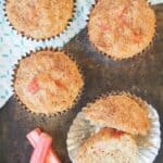 rhubarb muffins