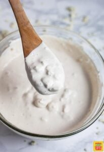 How To Make Blue Cheese Dressing #SundaySupper