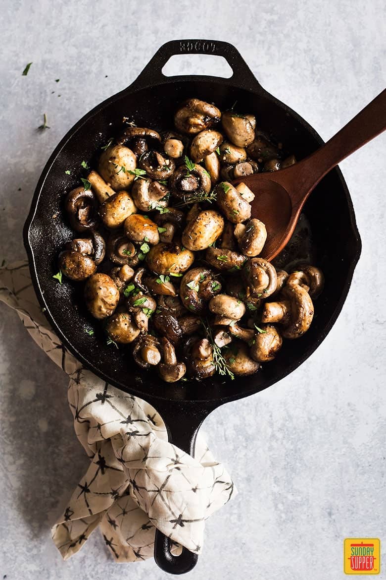 White Button Mushroom Recipe Sunday Supper Movement