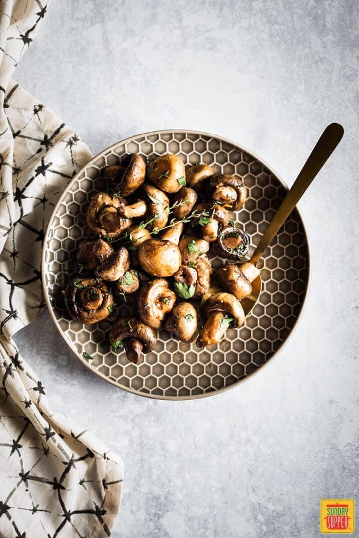 Easy Button Mushroom Recipe - Sunday Supper Movement