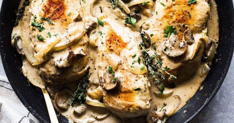 Chicken And Mushrooms Recipe - Sunday Supper Movement