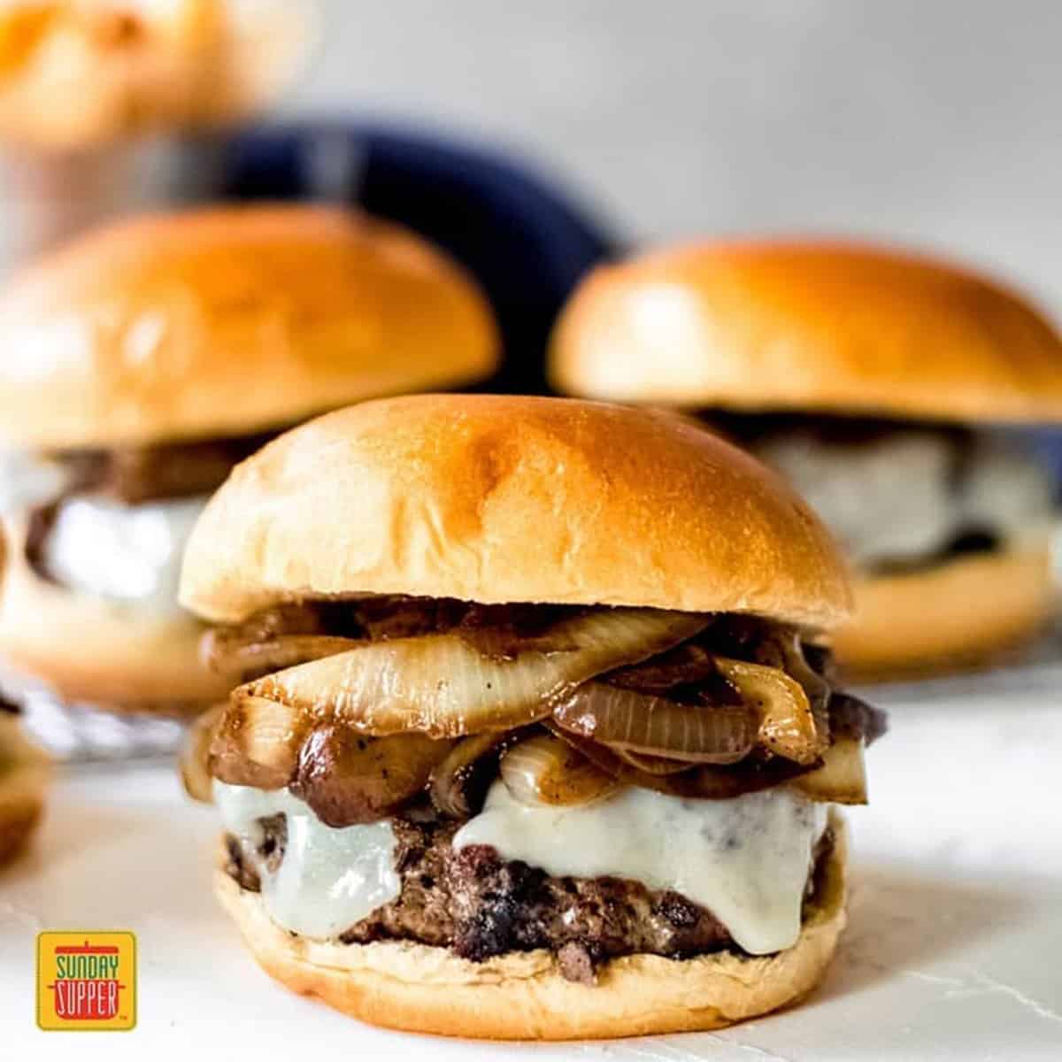 Best Mushroom Swiss Burger Recipe Sunday Supper Movement