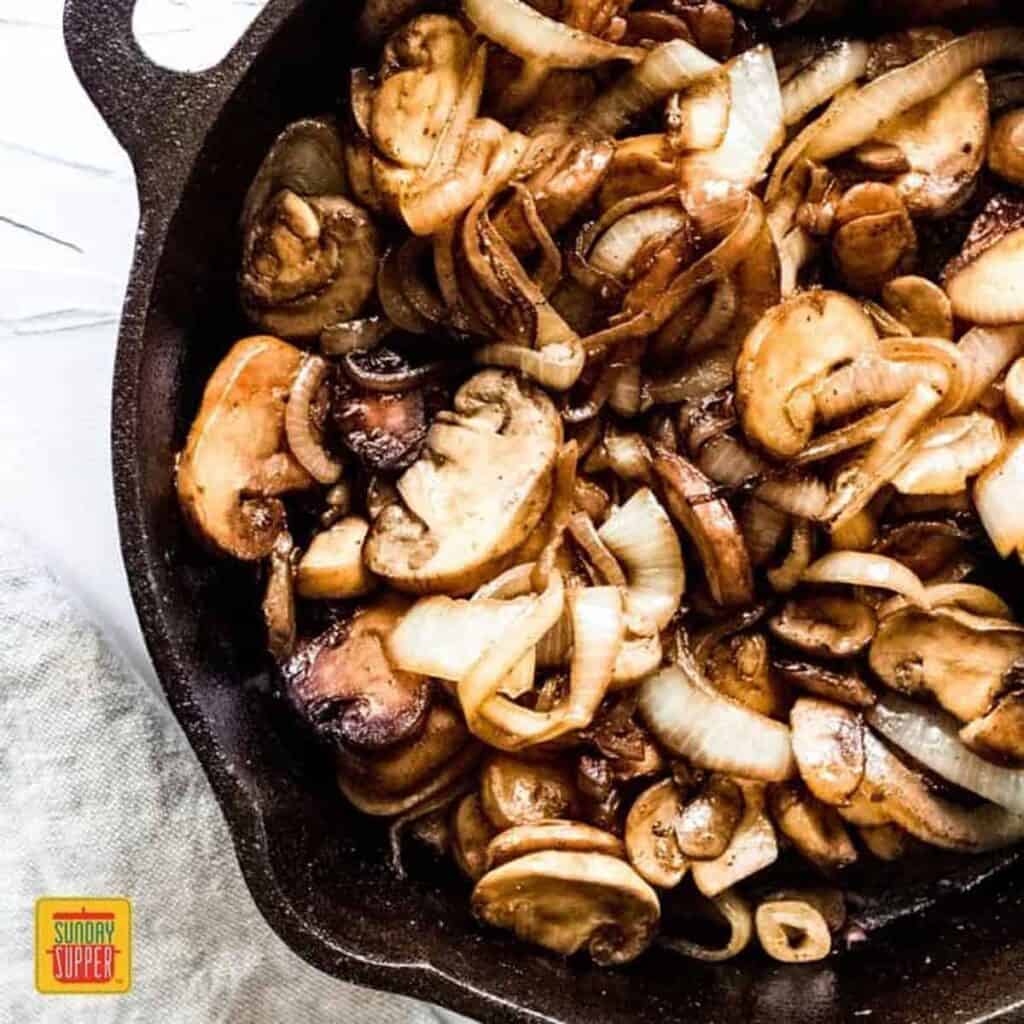 Sautéed Mushrooms and Onions Sunday Supper Movement