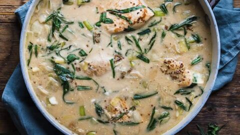 Creamy Chicken And Leeks Recipe Sunday Supper Movement