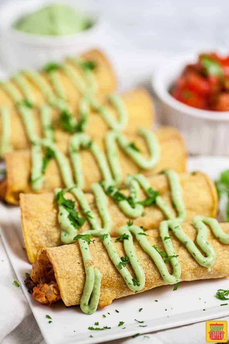 Chicken Taquitos Recipe - Sunday Supper Movement