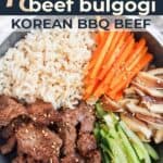 Beef Bulgogi Meal Prep Bowls on Pinterest