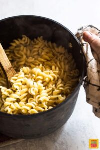fusilli pasta for Ina Garten Mac and Cheese