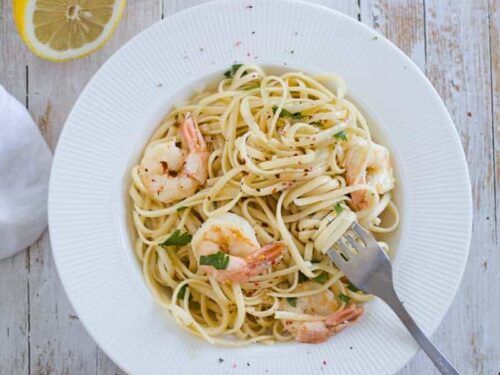 Shrimp Scampi Linguine Recipe