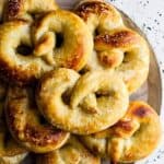 Save this soft pretzel recipe on Pinterest for later!