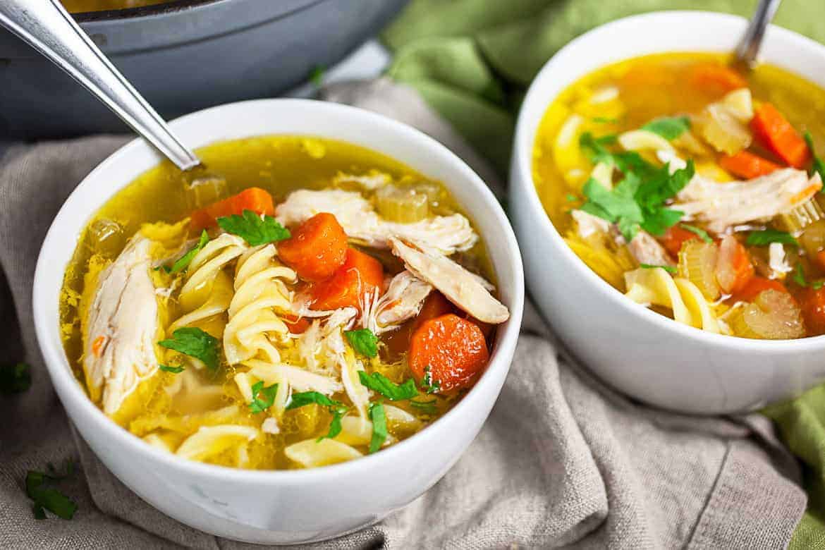CHICK-FIL-A'S  Chicken Noodle Soup - Restaurant Recipe Recreations