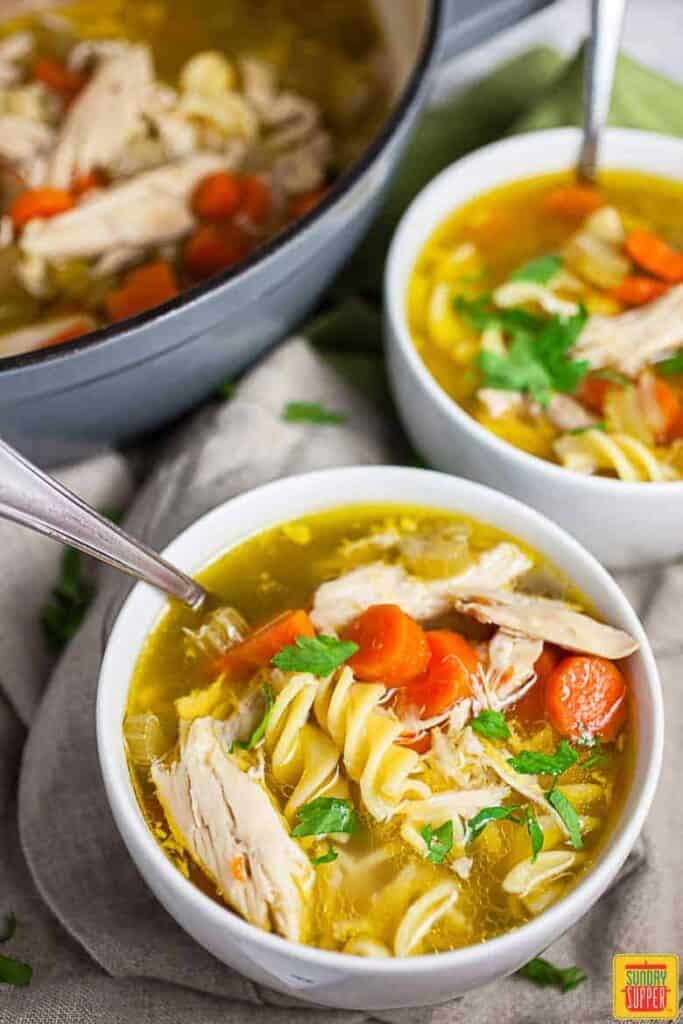 Chick-fil-A Chicken Noodle Soup - Sunday Supper Movement