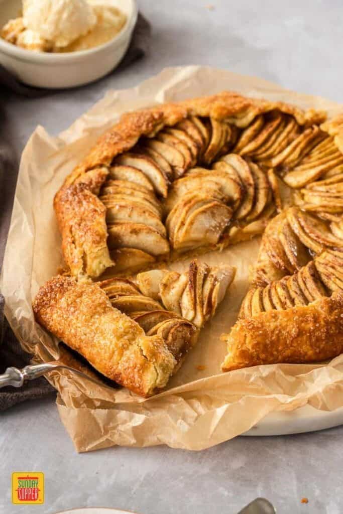 Apple Galette Recipe (Apple Crostata) - Sunday Supper Movement