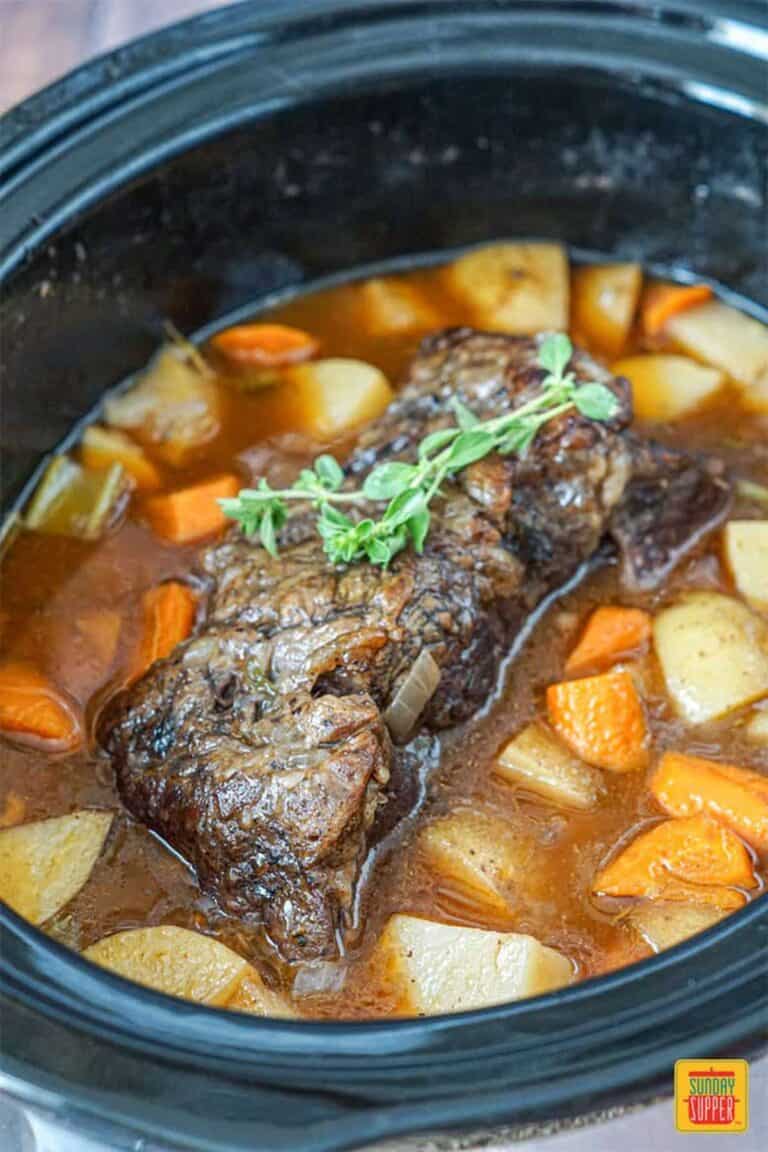 Easy Beef Chuck Roast Crock Pot - Vandusen Aturneve