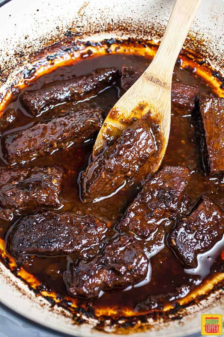 Korean short ribs outlet in oven