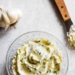 Save Garlic Herb Butter on Pinterest for later!
