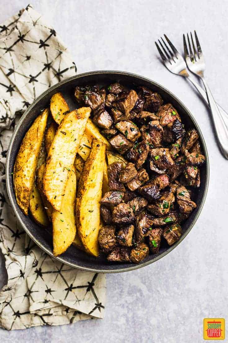 Garlic Butter Steak Bites Sunday Supper Movement