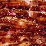 Candied bacon pin image