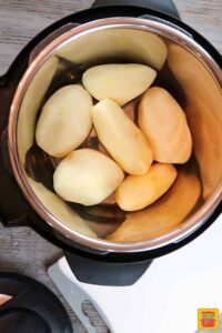 Potatoes in an instant pot