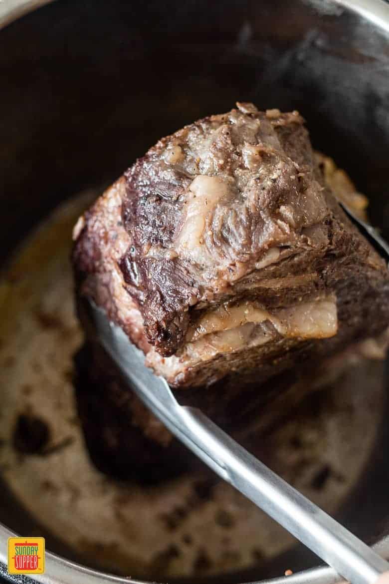 Prime Rib Insta Pot Recipe - Reverse Sear Instant Pot Prime Rib Roast Best Beef Recipes / This ...