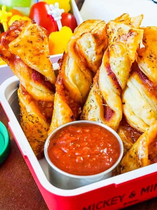 Puff Pastry Pizza Twists