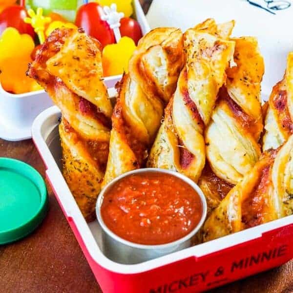 Puff Pastry Pizza Twists - Sunday Supper Movement