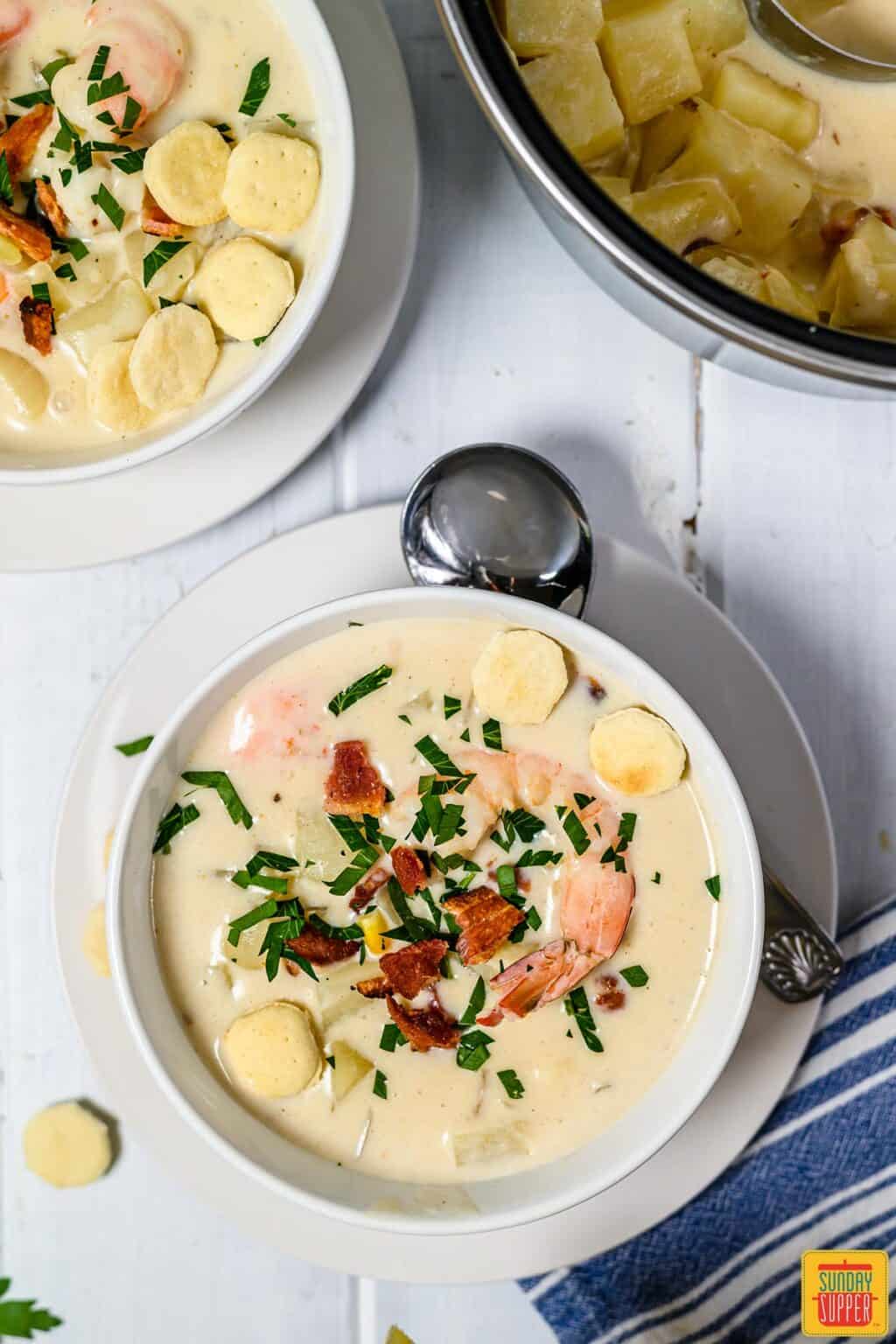 New England Seafood Chowder Recipe Sunday Supper Movement