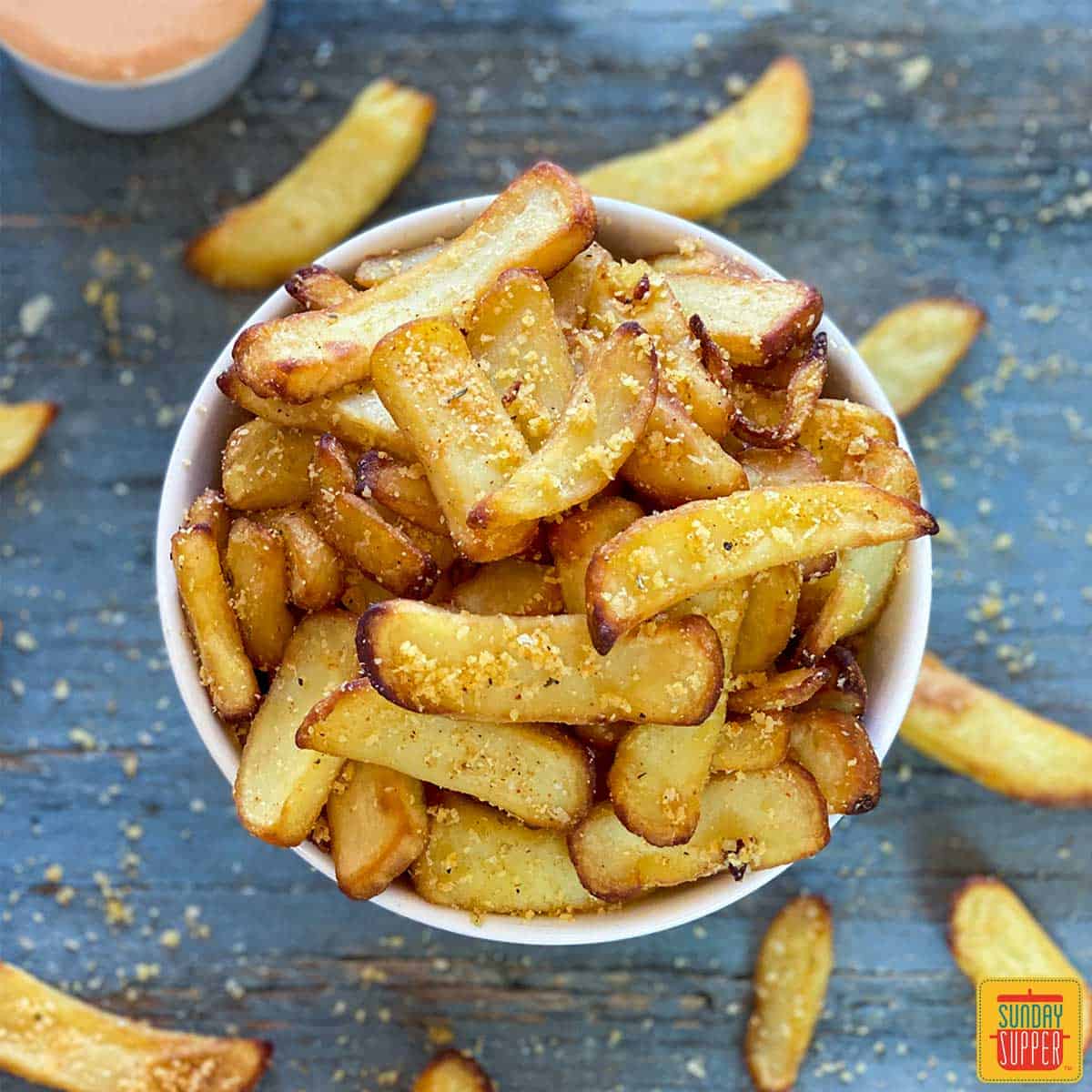 The Best Air Fryer Frozen French Fries - Sunday Supper Movement