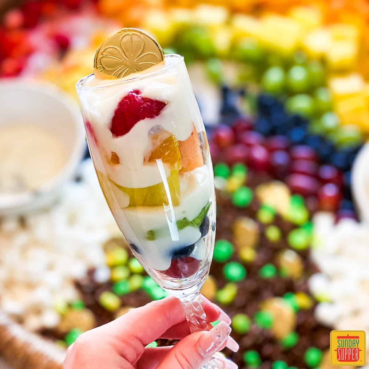 Rainbow Fruit Yogurt Parfaits (with Video) ⋆ Sugar, Spice and Glitter