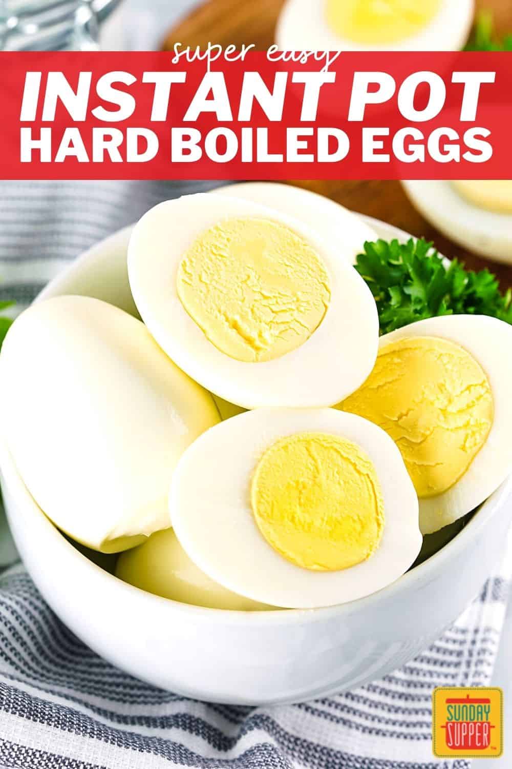 Instant Pot Hard Boiled Eggs