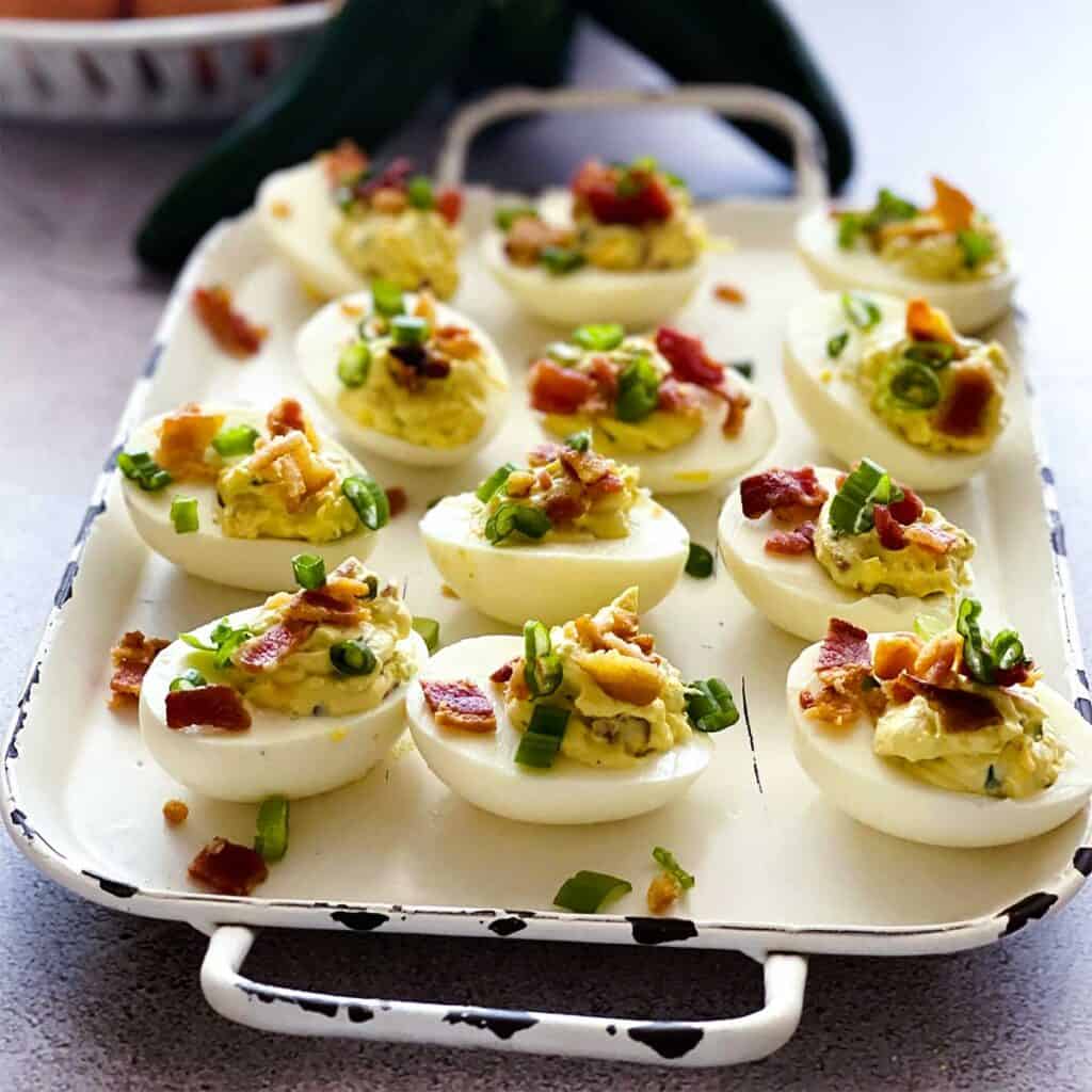 Jalapeno Deviled Eggs
